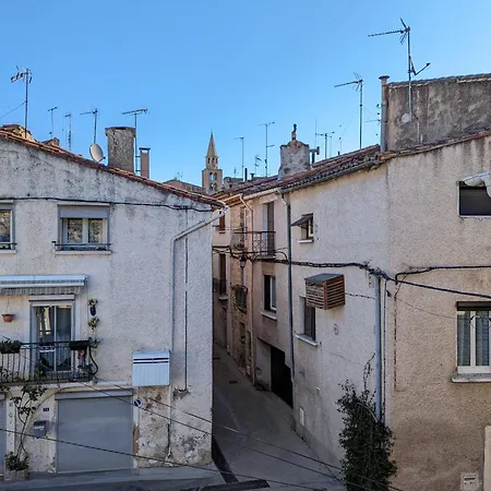 Spacious Town House With Balcony Montagnac  Exterior photo